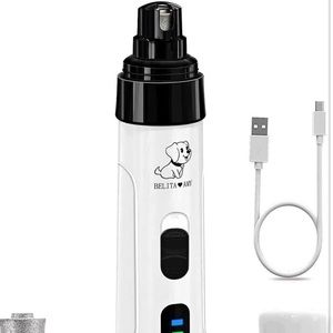Dog Nail Grinder-Electric  Nail Trimmer, Painless Paws for Small Medium pets